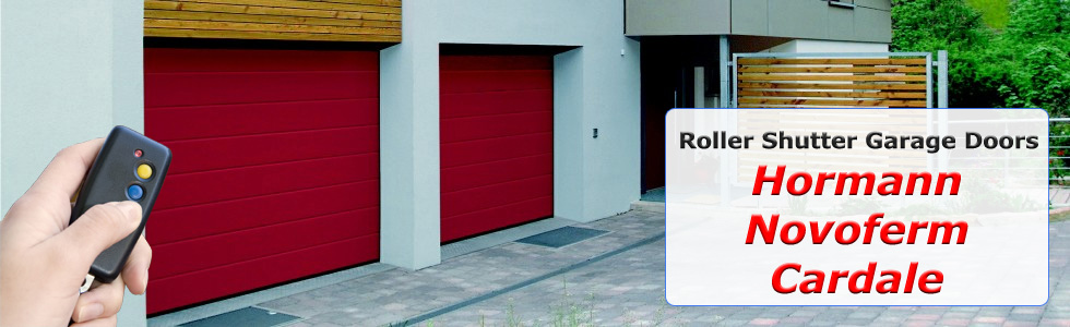 Roller shutter garage doors
